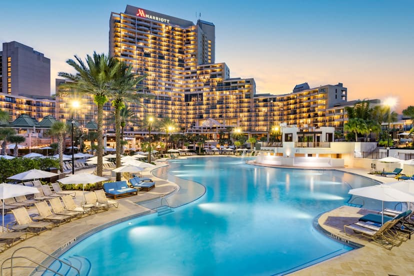 Orlando World Center Marriott luxury accommodations and amenities